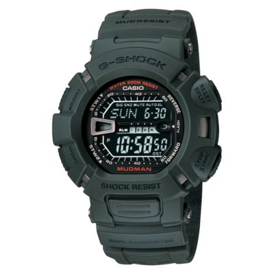 Casio G-Shock Mud Man Green Resin Mens Watch