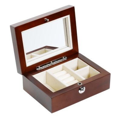 Small dark wood jewellery box - Product number 5758475