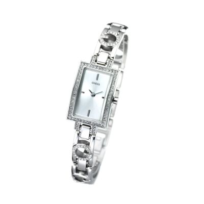 Guess Ladies`Stone-set Bracelet Watch