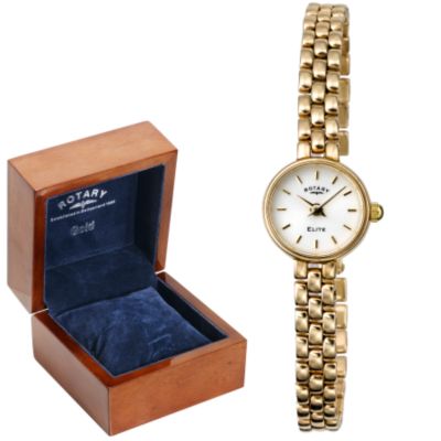 Rotary Ladies' 9ct Gold Bracelet Watch - Product number 5759927