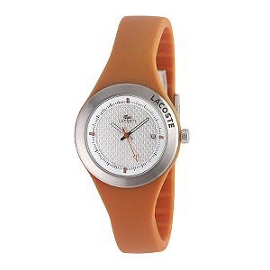 Ladies`Orange Strap Watch