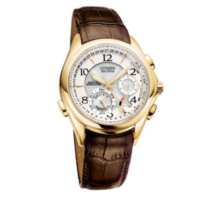 Citizen Eco-Drive Calibre 9100 men's gold-plated watch