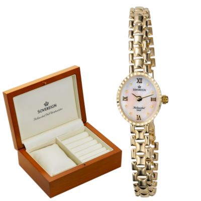 Sovereign Ladies' 9ct Gold Watch - Product number 5762081