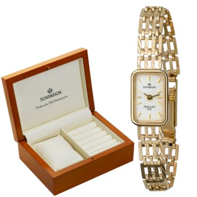 Sovereign Ladies' 9ct Gold Watch - Product number 5762146