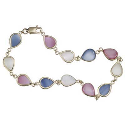 9ct Yellow Gold Mother-of-pearl Bracelet
