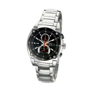 Seiko men's stainless steel bracelet watch