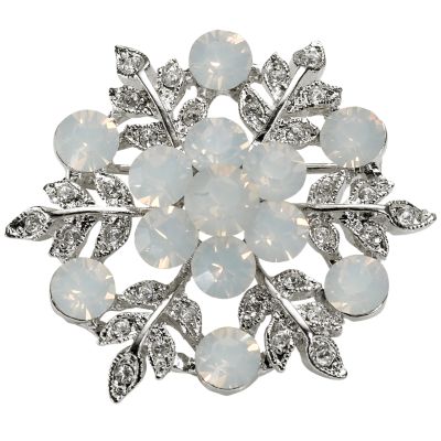 Snowflake Crystal Brooch - Product number 5785774
