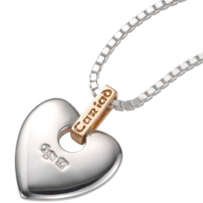 Clogau Silver and 9ct Rose Gold Cariad Heart PendantClogau Silver and 9ct Rose Gold Cariad Heart Pen