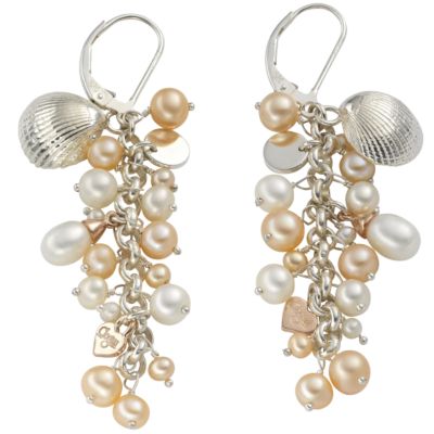 Clogau Gold 9ct Rose Gold, Silver and Pearl