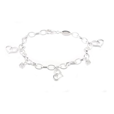 Fossil Heart Charm Bracelet - Product number 5821509