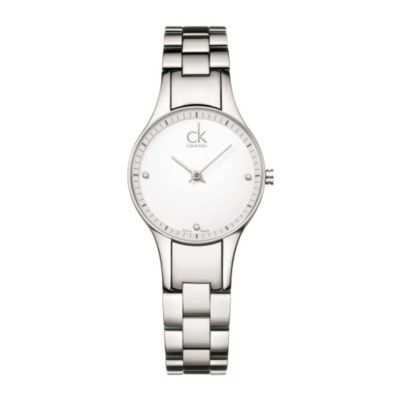 CK Calvin Klein ladies' diamond set bracelet watch - Product number 5822203