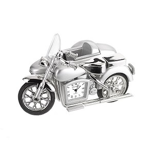 H Samuel Miniature Motorbike And Sidecar Clock