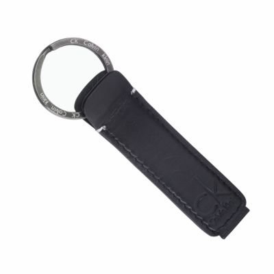 cK black leather keyring - Product number 5835976