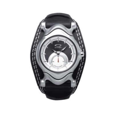 Oakley Jury ladies' black leather strap watch