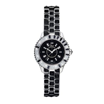 Christal ladies diamond set watch