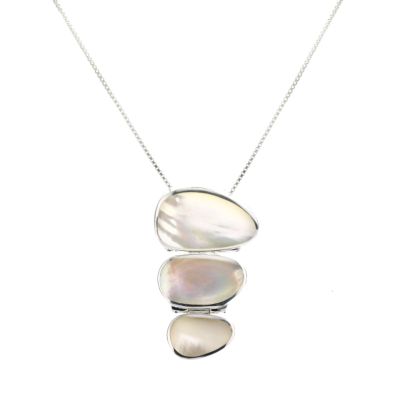 Sterling silver mother of pearl pendant - Product number 5860261