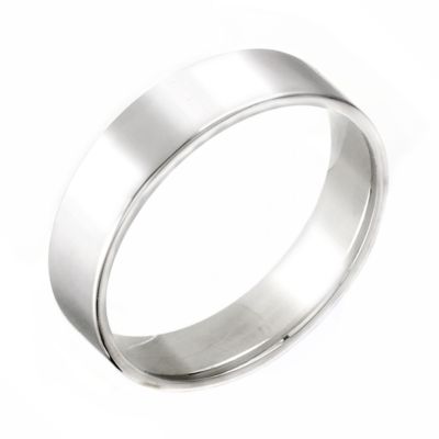 18ct white gold wedding ring - Product number 5875587
