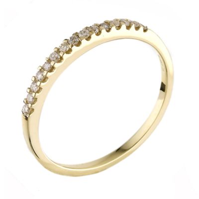 Ladies' 18ct gold and diamond wedding ring - Product number 5883997