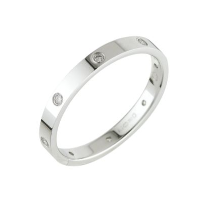 Ladies' 18ct white gold wedding ring - Product number 5887844