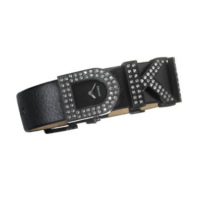 DKNY ladies black strap watch - Product number 5894905