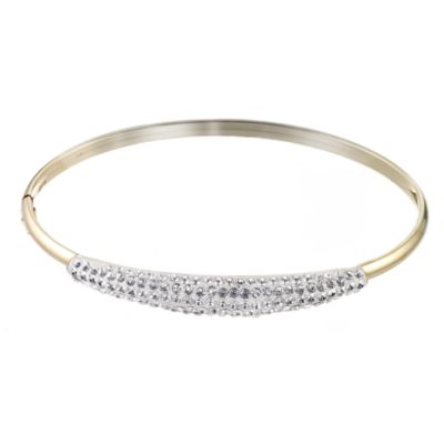 9ct Gold Glitter Bangle