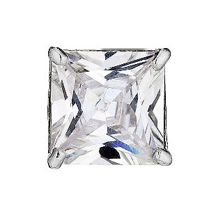 9ct White Gold Cubic Zirconia Stud Earring9ct White Gold Cubic Zirconia Stud Earring