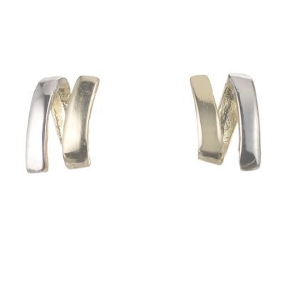 Zig Zag Stud Earrings