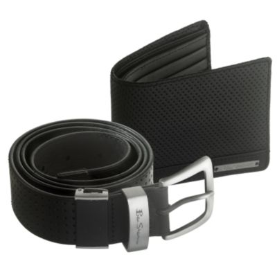 Ben Sherman Belt and Wallet Set
