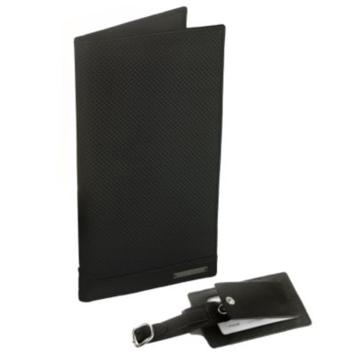 Ben Sherman Travel Wallet and Tag Set