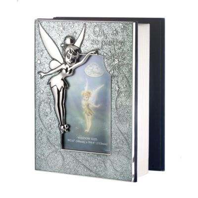 Disney Tinkerbell Silver Plate Photo Album