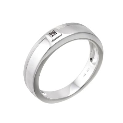9ct white gold diamond ring - Product number 5927544