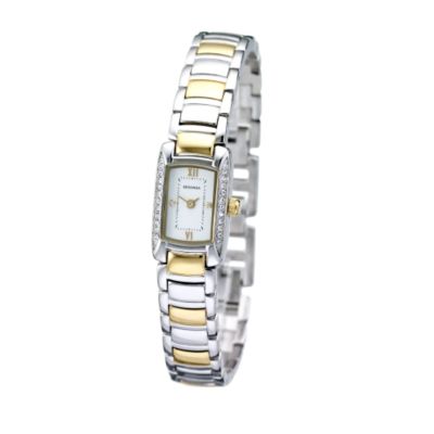 Sekonda Ladies' Stone-set, Two-colour Bracelet Watch