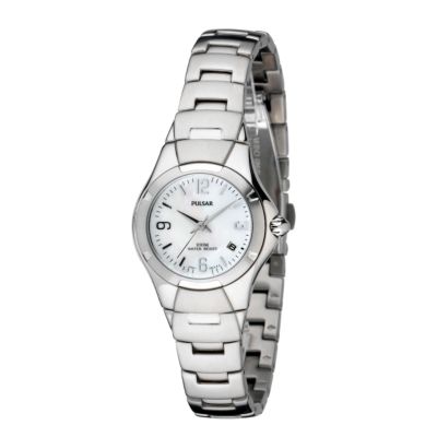 Pulsar Ladies' Mother of Pearl Dial Bracelet Watch - Product number 5928869