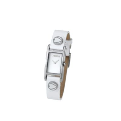 Morgan Ladies' White Leather Strap Watch - Product number 5929997