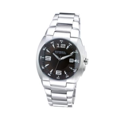 Fossil Men's Round Brown Dial Bracelet Watch