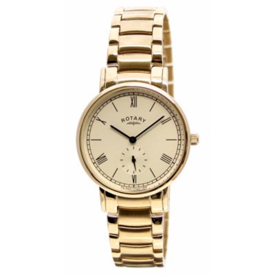 Rotary Men's Gold-plated Bracelet Watch