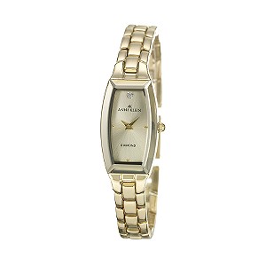 Anne Klein Ladies`Gold-plated Bracelet Watch