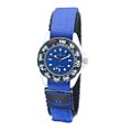 JK Child's Predator Blue Velcro Strap Watch
