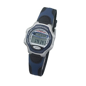 Digital Blue Strap Watch
