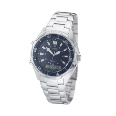 Casio Men` Anadigital bracelet watch