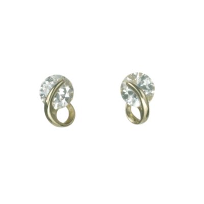 9ct gold cubic zirconia stud earrings - Product number 5939011