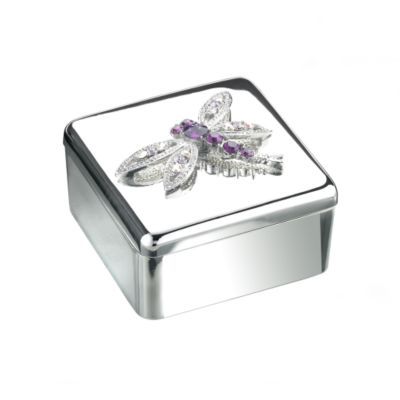 Purple crystal dragonfly trinket box - Product number 5944309
