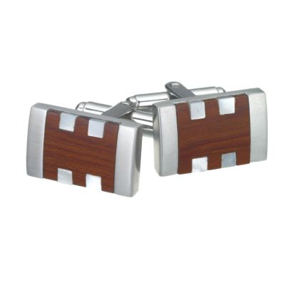 Colibri Havana wood and mother of pearl cufflinks - Product number 5944406