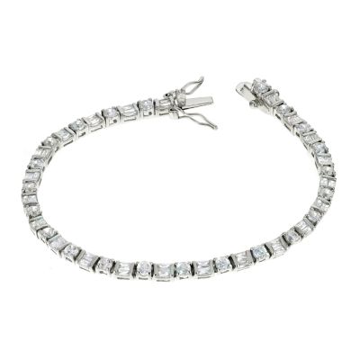 Sterling Silver Tennis Bracelet