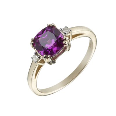 9ct Gold Mulberry and Diamond Ring - Product number 5973562