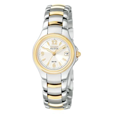 Citizen Eco-Drive 180 ladies' two-tone stainless steel bracelet watch - Product number 6001092