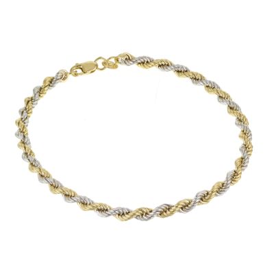 Unbranded 9ct Yellow Gold 8` Rope Bracelet