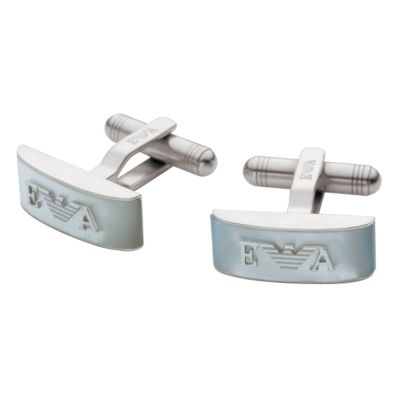 Armani sterling silver eagle cufflinks