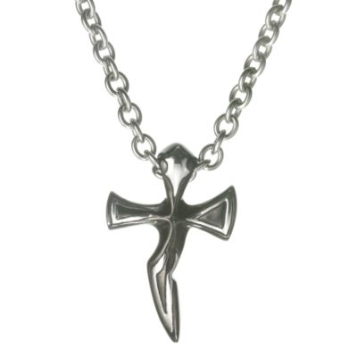 Jagged Cross Pendant