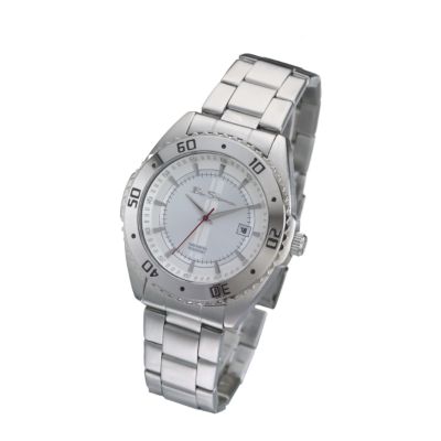 Men` Round Dial Bracelet Watch